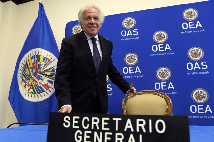 Luis Almagro, secretario general de la OEA. (Fuente: Lenin Nolly).