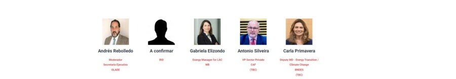 Panel sobre: Financiamiento de las Transiciones Energéticas Justas