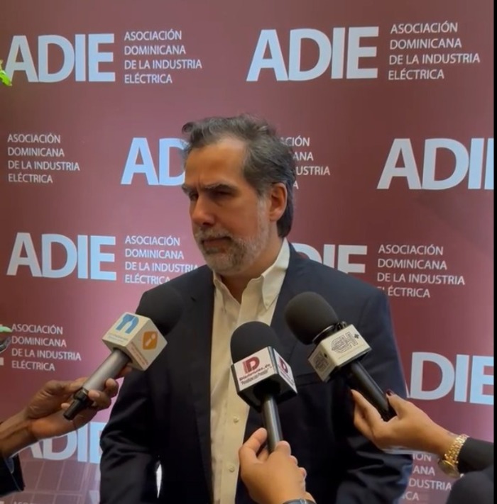 El vicepresidente ejecutivo de la Asociación Dominicana de la Industria Eléctrica (ADIE), Manuel Cabral.