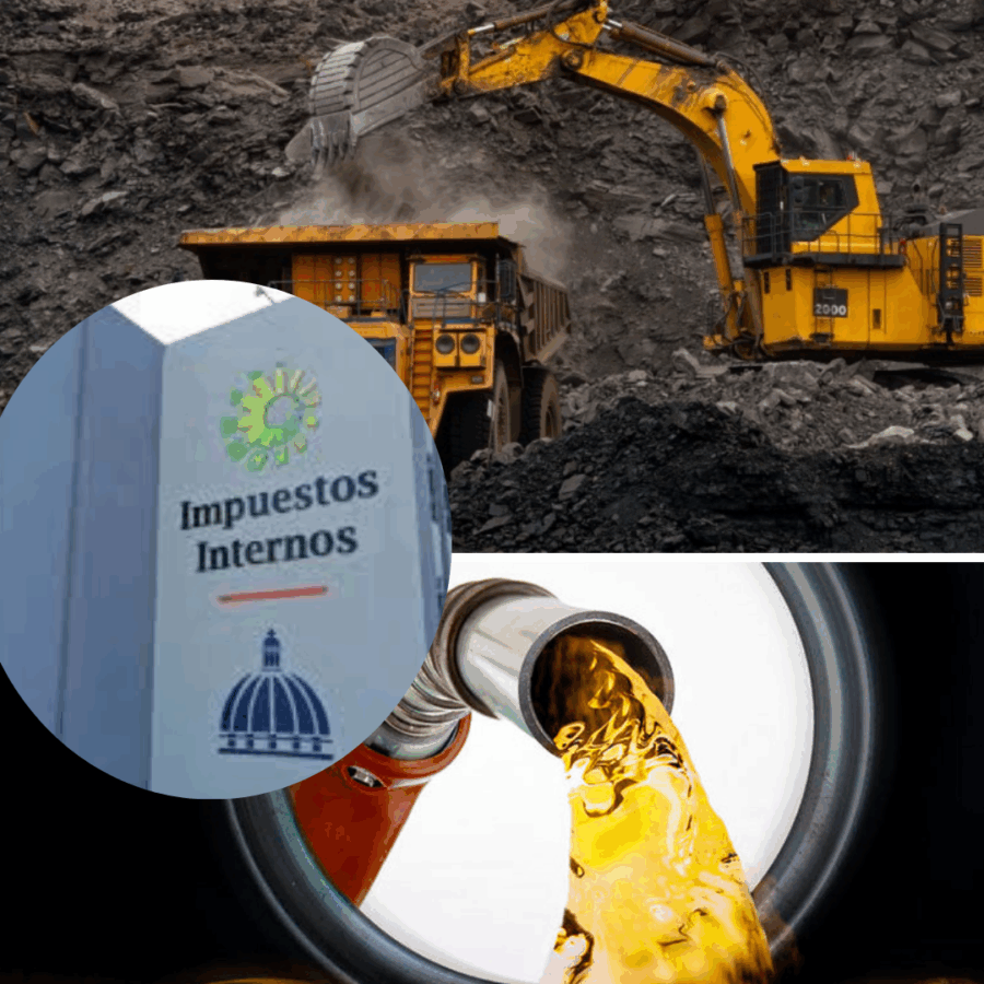 La DGII destacó el aporte clave de los impuestos a los combustibles y la minería en la recaudación de julio, que superó los RD$76,473.8 millones.