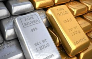 Lingotes de oro, representando el valor tangible de los metales preciosos en el mercado global.