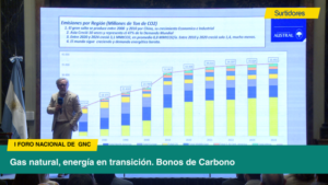 Carnicer destacó los beneficios ambientales del GNC