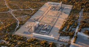 Vista del proyecto Manzanillo Gas & Power, una de las principales infraestructuras energéticas en desarrollo en la provincia Monte Cristi.