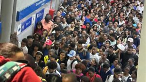 Fallas operativas del Metro de Santo Domingo