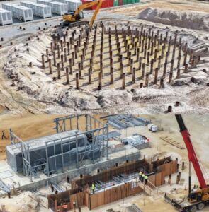 Instalaciones del proyecto Gas to Energy en Guyana
