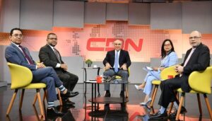 Celso Juan Marranzini, presidente del Conep durante la entrevista en el programa Despierta con CDN