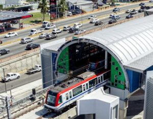 Estación Franklín Mieses de la Línea 2C del Metro de Santo Domingo. Foto: Fuente Externa