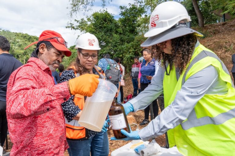 Barrick Pueblo Viejo realiza la jornada 59 de los monitoreos ambientales participativos junto a comunidades e INTEC